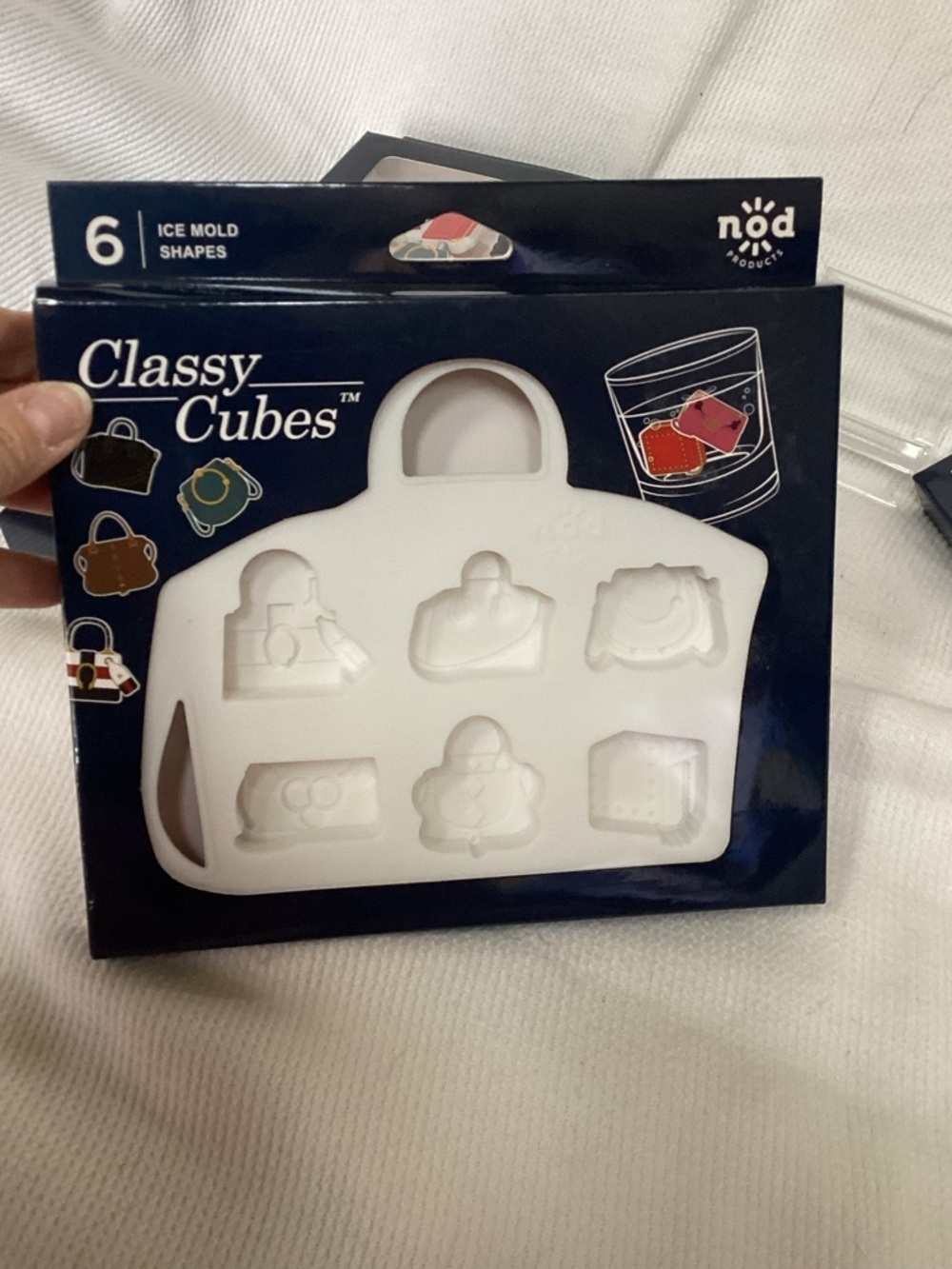 Classic Purse-Themed Ice Cube Tray and Bar Accessories Bundle NIB - Picture 4 of 7